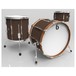 British Drum Co. 18'' 3pc Lounge Series Shell Pack, Kensington Crown - main image