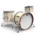 British Drum Co. 24'' 3pc Lounge Series Shell Pack, Wiltshire White - main image