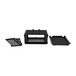 SKB Injection Moulded 4U Studio Flyer Rack Case 1SKB-iSF4U - separate pieces