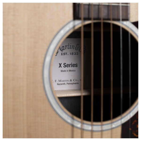 Martin D-X2E Koa w/ Fishman MX - sound hole