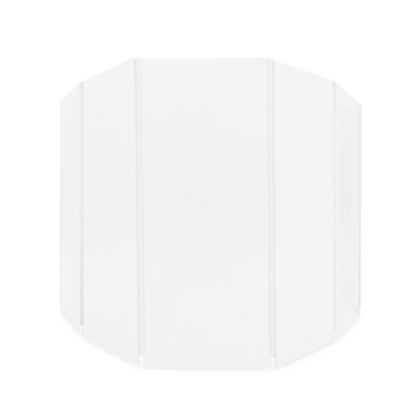 WHD Drum Screen, 6 Panel Clear Acrylic Shield