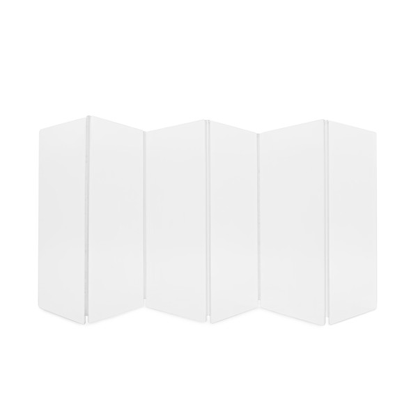 WHD Drum Screen, 6 Panel Clear Acrylic Shield