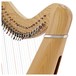 38 String Pillar Harp by Gear4music, Natural close2