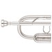 Yamaha YTR8445 Xeno C Trumpet, Silver Plate, Mouthpiece