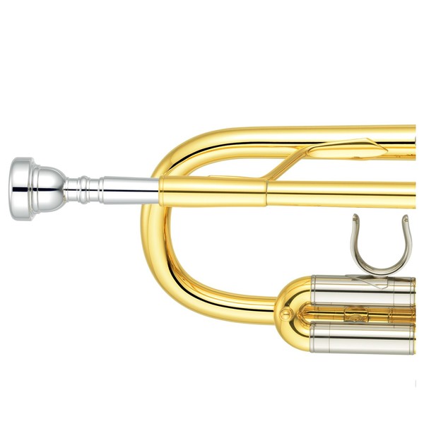 Yamaha YTR8445 Xeno C Trumpet, Lacquer, Mouthpiece