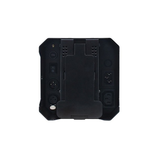 LEDJ Rapid QB1 RGBA Battery-Powered LED Uplighter, Black Housing, Bottom