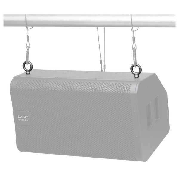 QSC M8 Eyebolt Kit-A for E110 Loudspeakers, Horizontal Preview