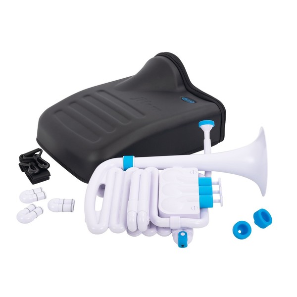 Nuvo jHorn, White and Blue, Accessories