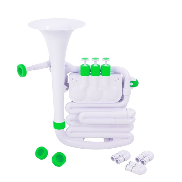 Nuvo jHorn, White and Green, Back