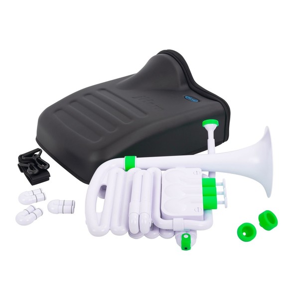 Nuvo jHorn, White and Green, Accessories