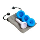 Nuvo jHorn Mouthpiece Set, White and Blue