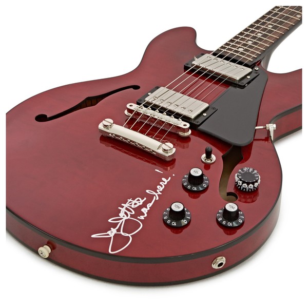 Gibson Joan Jett ES-339 Signed, Figured Wine Red