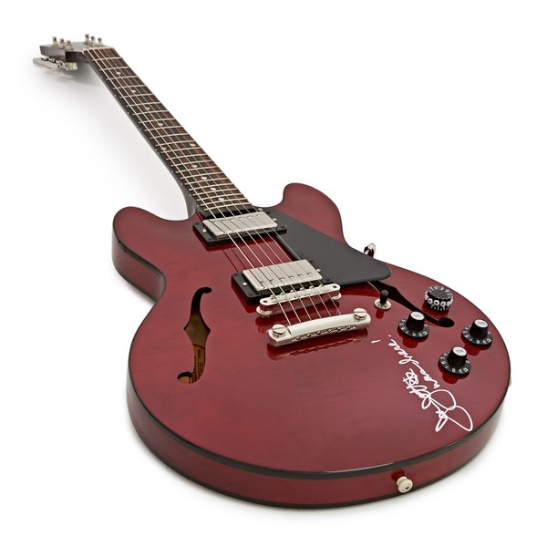 Gibson Joan Jett ES-339 Signed, Figured Wine Red