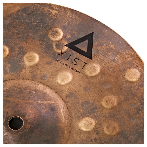 Istanbul Agop Xist Dry Dark 10" Hi Hat Cymbals close