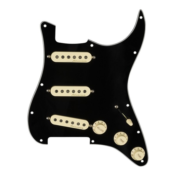 Fender Strat SSS V Noiseless Pre-Wired Pickguard, BWB