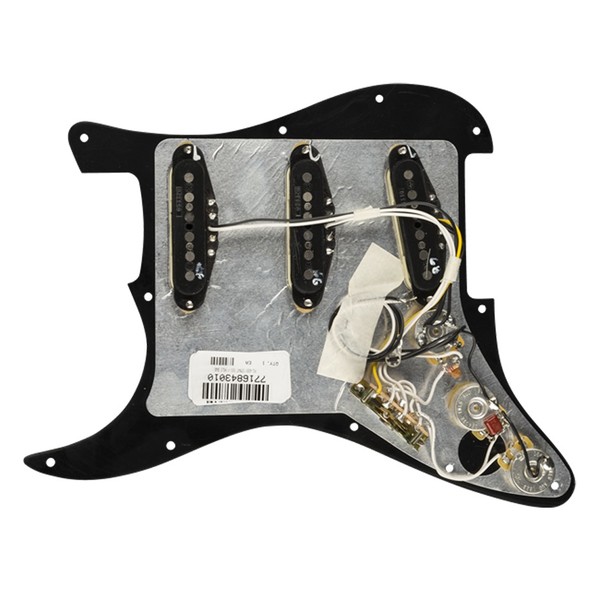 Fender Strat SSS V Noiseless Pre-Wired Pickguard, BWB Back