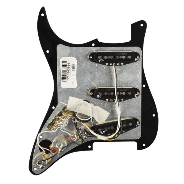 Fender Strat SSS V Noiseless Pre-Wired Pickguard, BWB at Gear4music