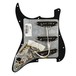 Fender Strat SSS V Noiseless Pre-Wired Pickguard, BWB Back upright