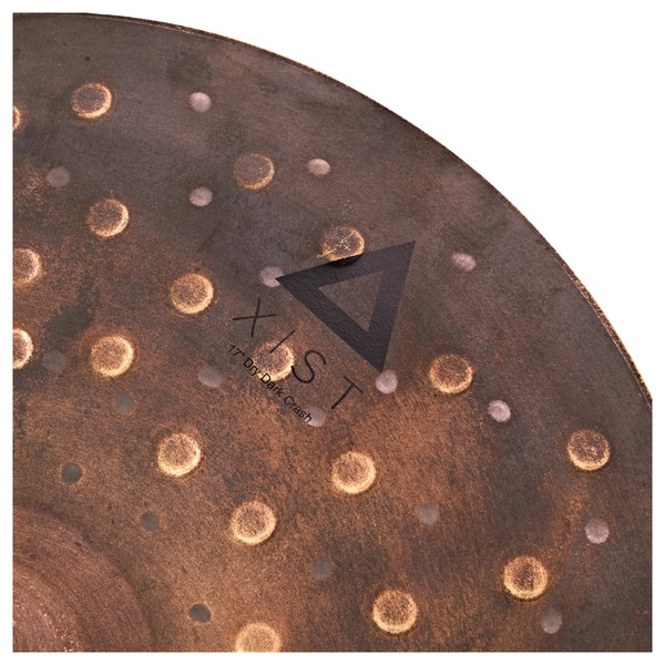 Istanbul Agop Xist Dry Dark 17" Crash Cymbal close
