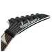 Jackson X Series King V KVXMG LRL, Gloss Black - Headstock