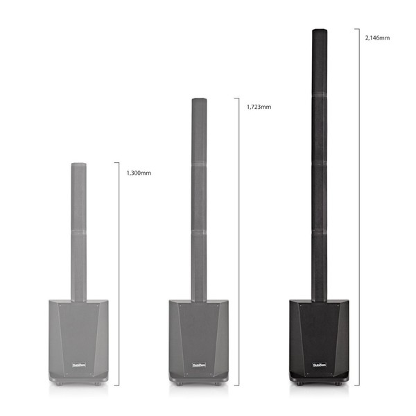 SubZero L410X DSP Column PA System with Bluetooth