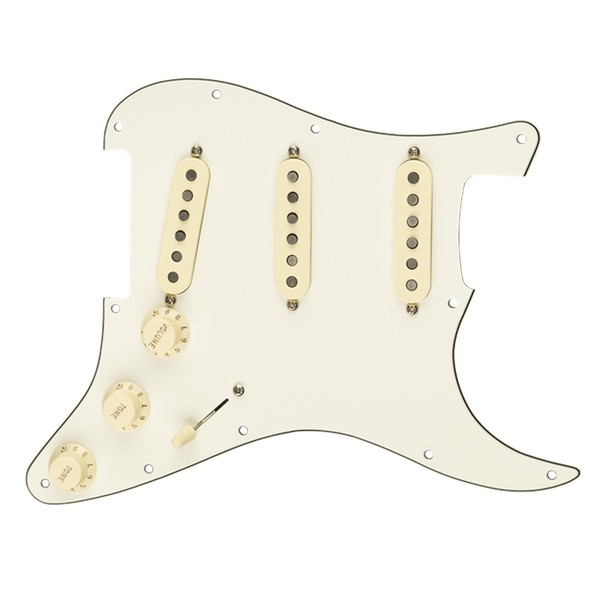 Fender Strat SSS Texas Special Pre-Wired Pickguard, WBW