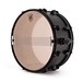 SJC Drums Pathfinder 14 x 6.5 Snare Drum, Midnight Black, Black HW