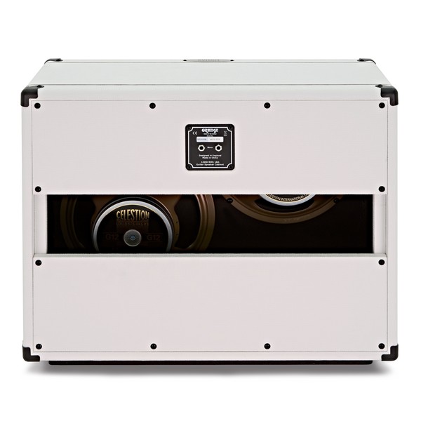 Orange PPC212OB 2x12 Open Back Speaker Cab, White back