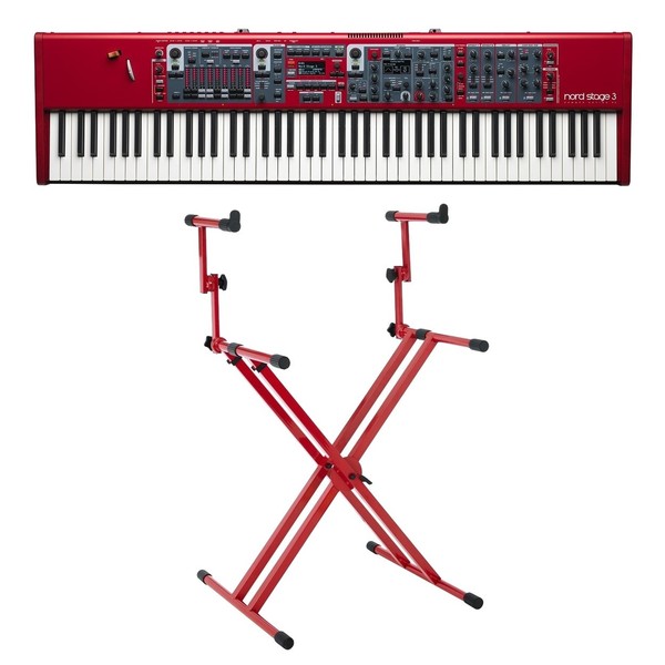 Nord Stage 3 88 Digital Piano with Deluxe Stand - Full Bundle