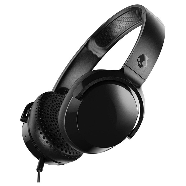 Skullcandy Riff On-Ear Headphones, Black - Angled