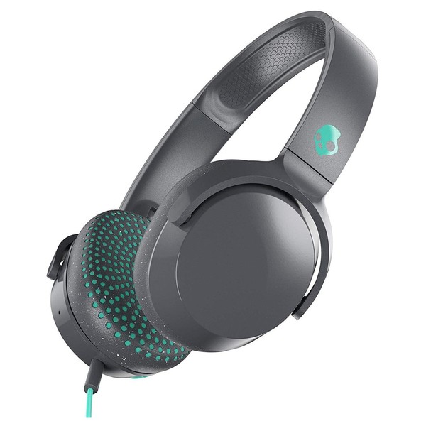 Skullcandy Riff On-Ear, Grey, Miami - Angled