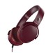 Skullcandy Riff On-Ear Headphones, Red, Black - Angled