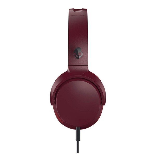 Riff On-Ear Headphones, Red - Side