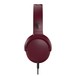 Riff On-Ear Headphones, Red - Side