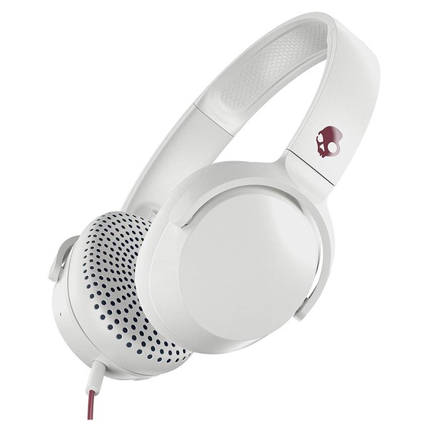 Skullcandy Riff On-Ear, Vice, Crimson - Angled