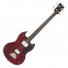 Vintage VS4 Reissued Bass, Cherry Red
