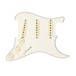 Fender Strat SSS Fat 50's Pre-Wired Pickguard, WBW - Front View