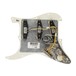 Fender Strat SSS Fat 50's Pre-Wired Pickguard, WBW - Rear View