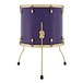 SJC Drums Navigator Floor Tom 18x16'' Royal Purple Stain, Brass HW