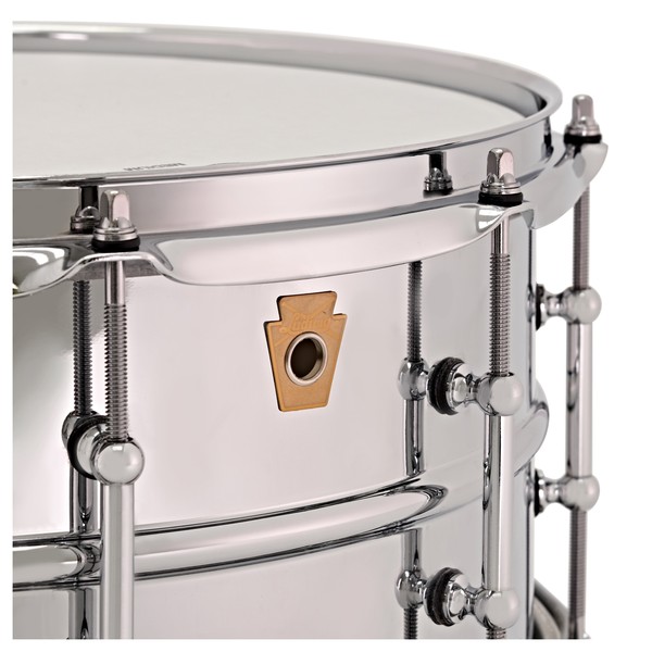 Ludwig LM402T 14" x 6.5" Supraphonic Snare Drum, Tube Lugs logo