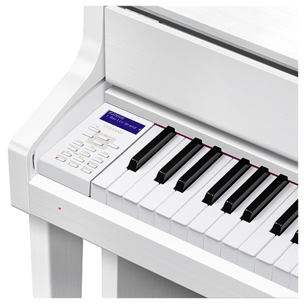 Casio GP310 Grand Hybrid Digital Piano, Satin White, Interface