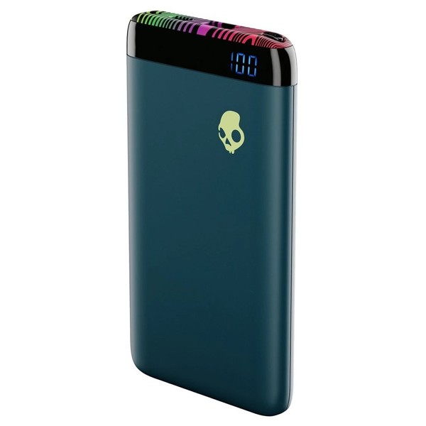 Skullcandy Stash Powerbank, Psycho Tropical - Angled