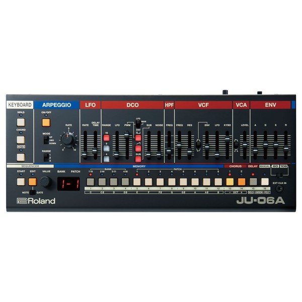 Roland Boutique JU-06A Moduł dźwiękowy z klawiaturą K25M Roland Boutique JU-06A Moduł dźwiękowy z klawiaturą K25M