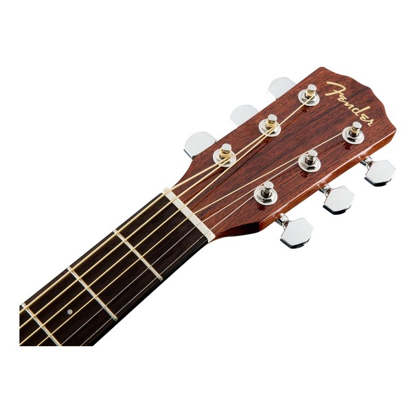 Fender CD-60S Acoustic, Natural Front Headstock