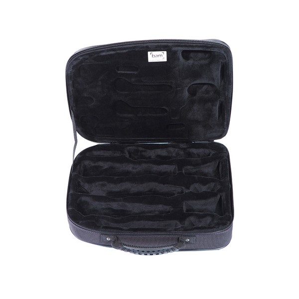 BAM SIGN3028S Signature Bb & A Double Clarinet Case, Black, Inside