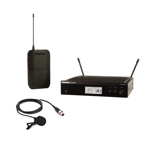 Shure BLX14RUK/CVL-K3E Rack Mount Wireless Lavalier Microphone System