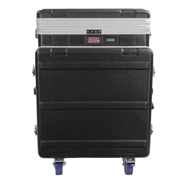 Gator GRC-12X10 PU Moulded Pop-Up Rack Case, 12U Top, 10U Side 2