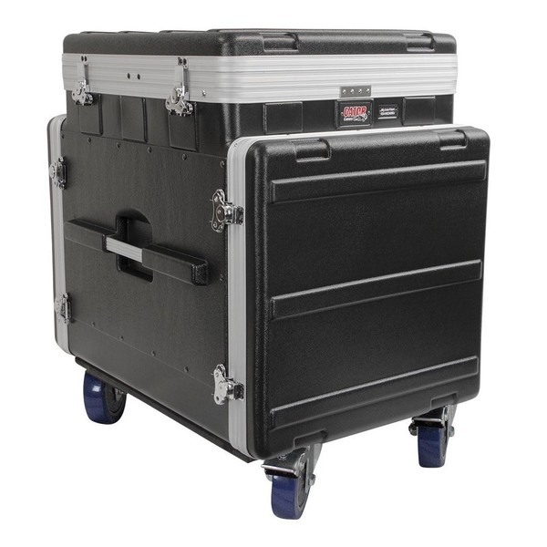 Gator GRC-12X10 PU Moulded Pop-Up Rack Case, 12U Top, 10U Side 3