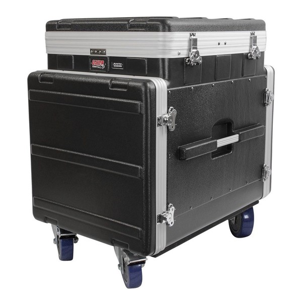 Gator GRC-12X10 PU Moulded Pop-Up Rack Case, 12U Top, 10U Side 1