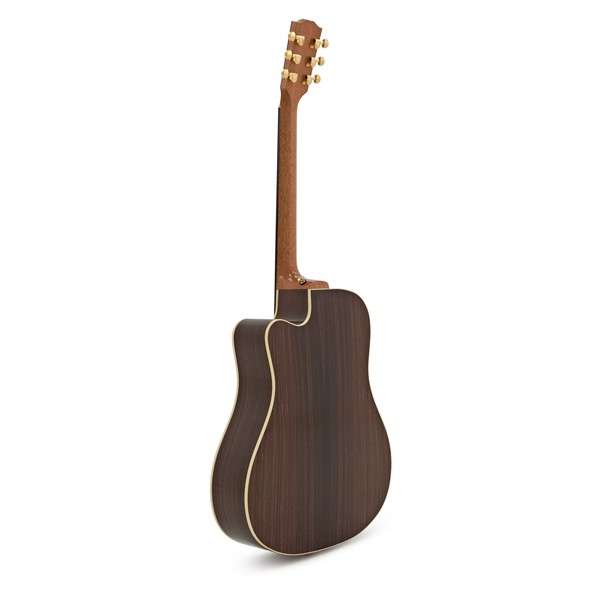 Gibson Hummingbird M, Rosewood Burst - Rear View